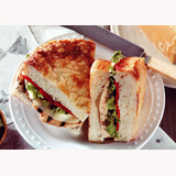 Broiled Provolone & Olive Focaccia picture